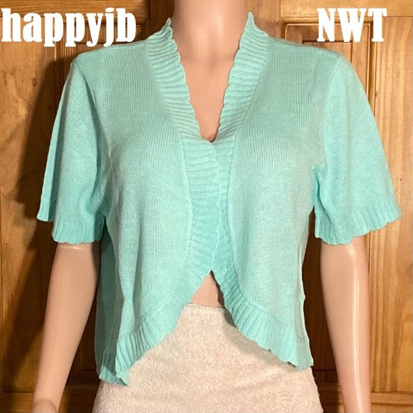 NWT Blair Knit Shrug Cardigan Sweater Size L - Picture 2 of 14